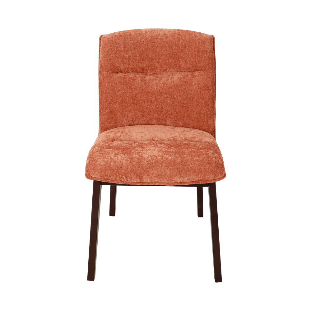 Polstret solid træ spisestol