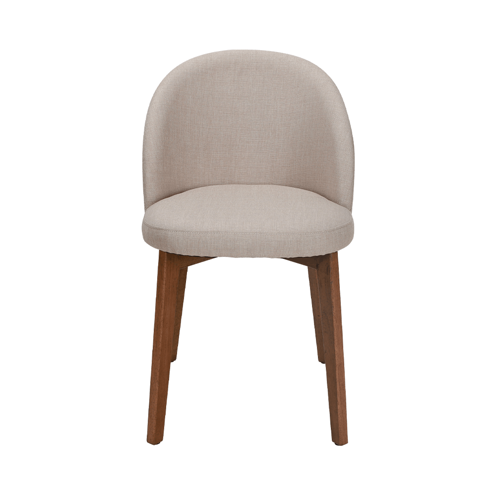 Armless Solid Wood spisestol