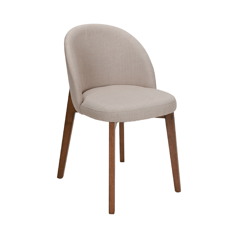 Armless Solid Wood spisestol