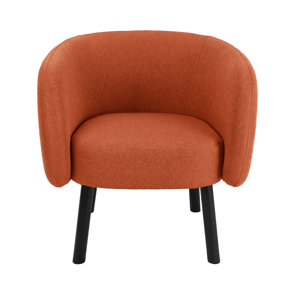 Stof solid træ spisestol