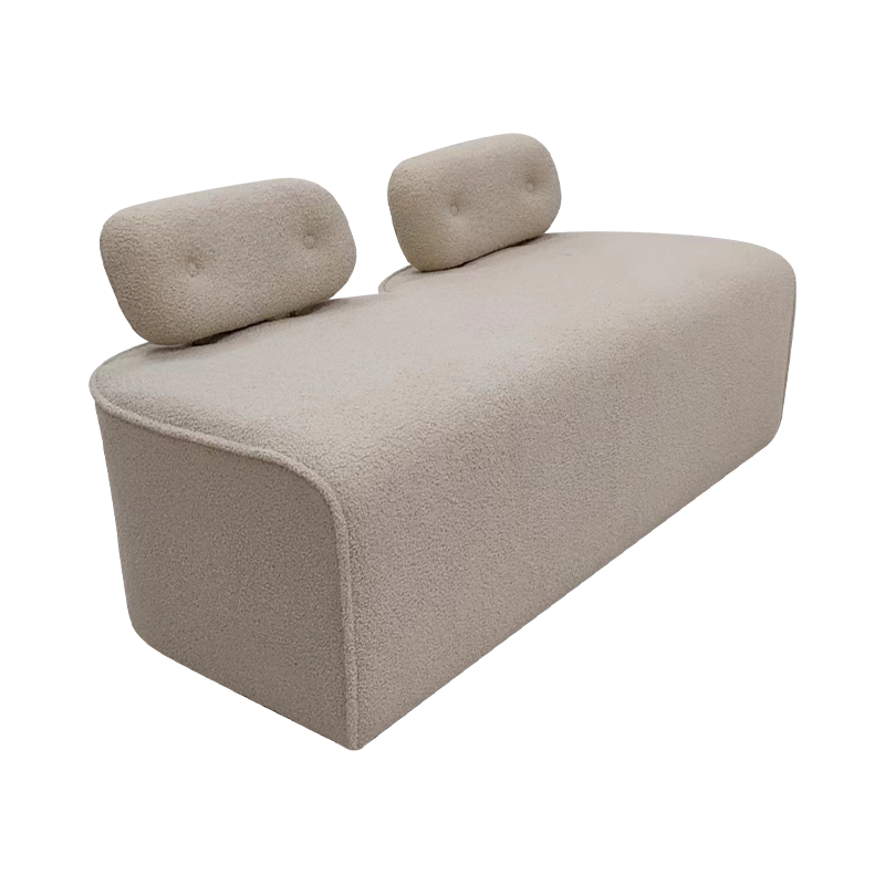 Dobbelt sofa svamp sofa elsker sæde med ryglæn